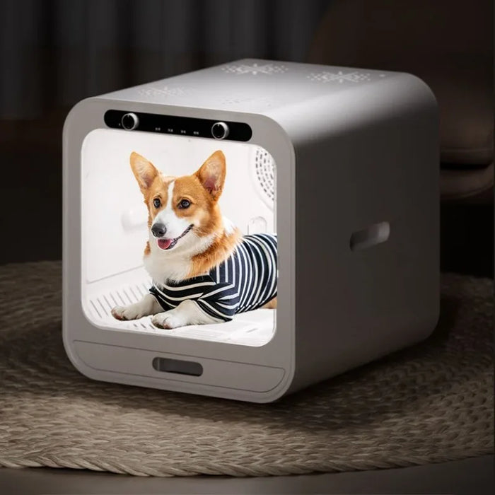 1000W Automatic Pet Hair Dryer with Grooming Box