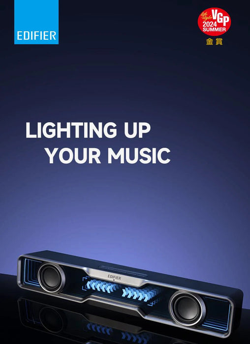 Mini Bluetooth Soundbar with Subwoofer RGB and Mic