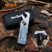 Multitool 6-in-1 Adjustable Wrench Pocket Hand Tool Kit with Screwdriver and Folding Knife for versatile and convenient on-the-go repairs and tasks