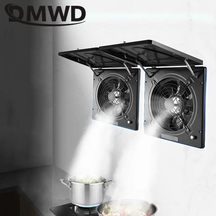 10-inch Grey Exhaust Fan with Oil Box and Speed Control