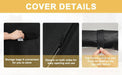  Includes side pockets for storing small items 