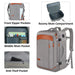 Water-resistant and durable with multiple compartments and packing cubes