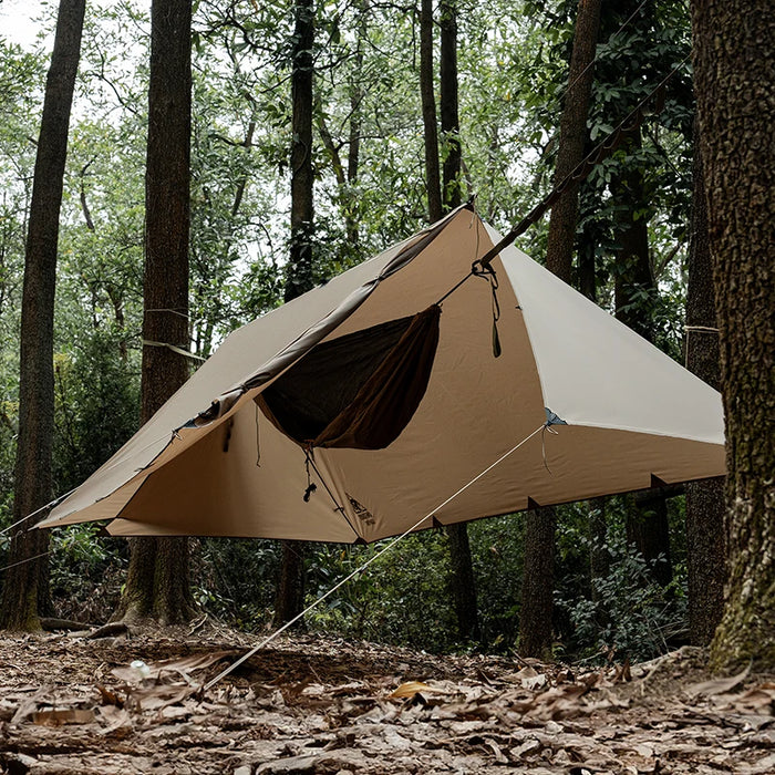 Versatile Outdoor Hammock Tarp, Waterproof, Compact, Durable