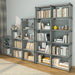 Sturdy stainless steel frame and waterproof non-woven fabric shelves