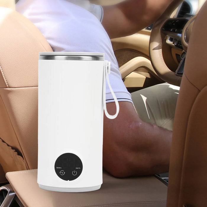 Electric Kettle 400ml Cordless Portable Fast Heating Stainless Steel for Travel and Outdoor Use