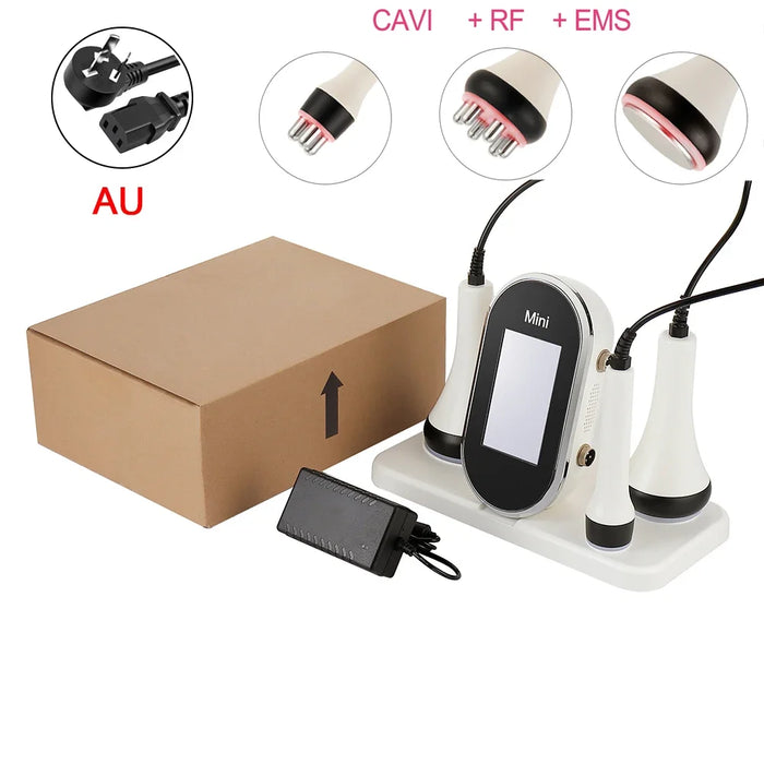 Ultrasonic Cavitation RF Slimming Machine – White, Fat Reduction & Skin Tightening