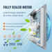 Wall Mount Shutter Exhaust Fan 30 Aluminum AC Motor Cooling (41 cm) for residential and commercial ventilation