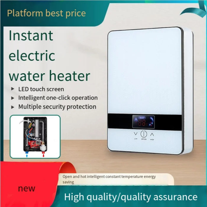 6500W Instant Electric Water Heater for Bathroom & Kitchen