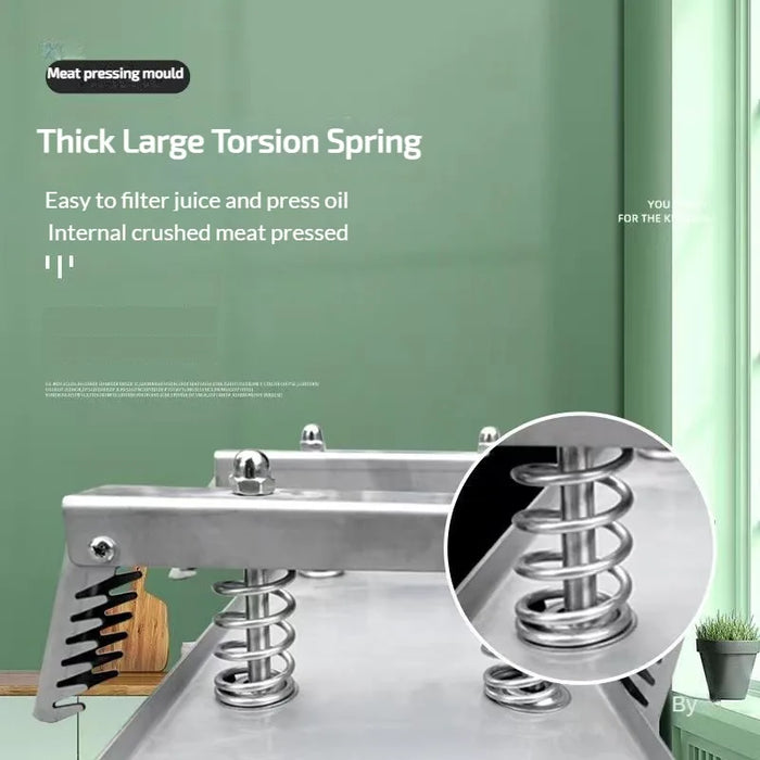 1000g Stainless Steel Ham Press Tool for Bacon, Sandwich Meat