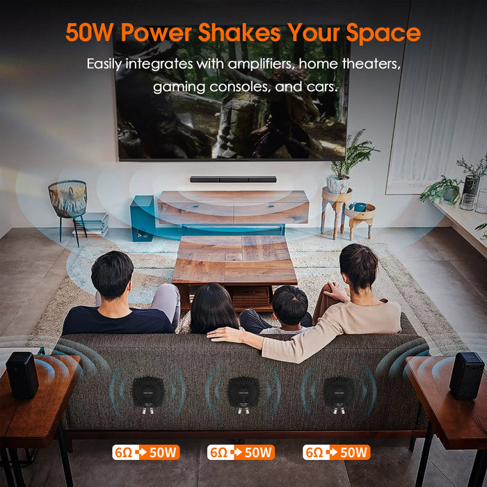 50W Bass Shaker for Home Theater & Gaming