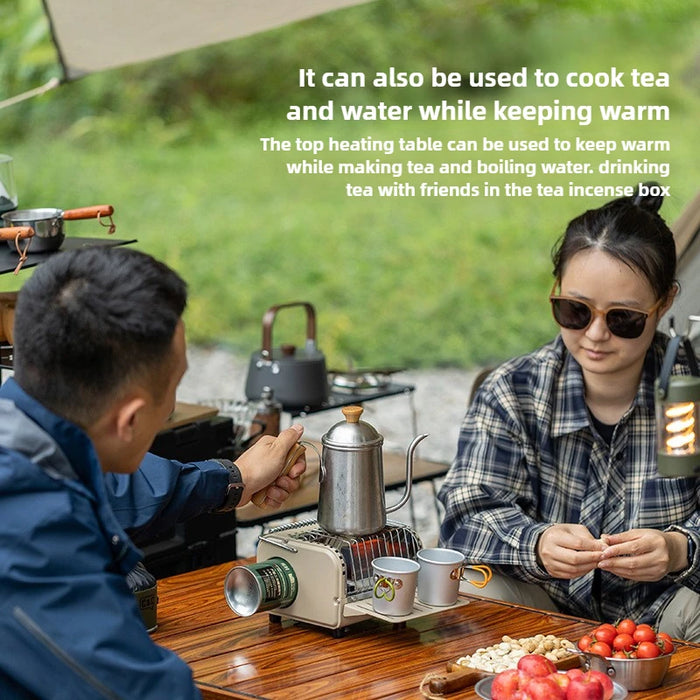 Portable Outdoor Mini Gas Heater for Camping and Fishing