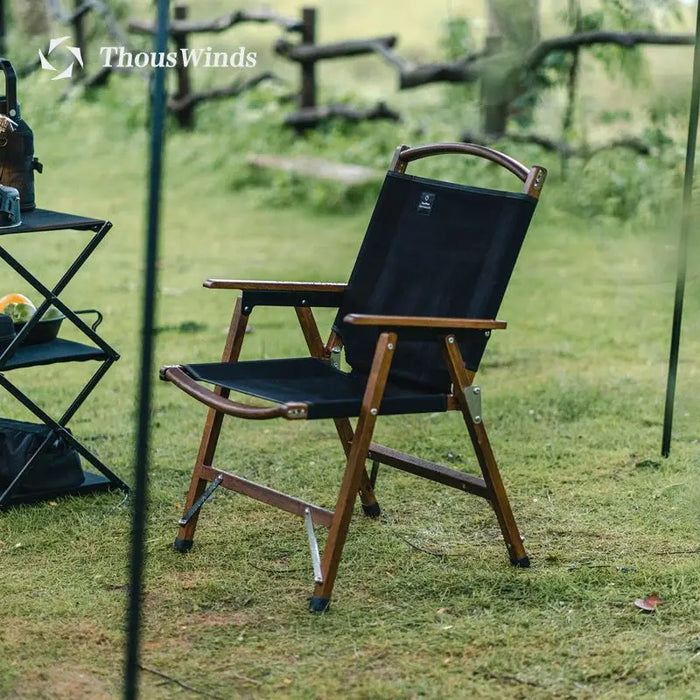 Portable Solid Wood Camping Chair Folding Outdoor TW9067-B