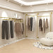 Stylish gold finish adds elegance and modern industrial style to any decor