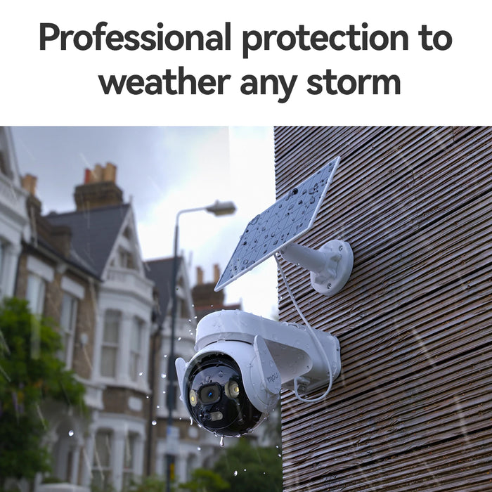 5MP Solar Outdoor PTZ Security Camera with Auto Tracking