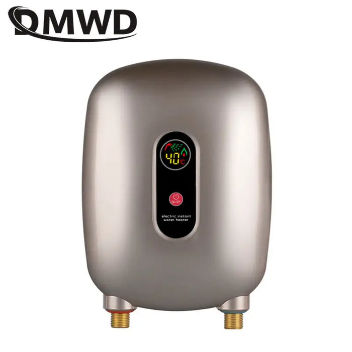 Blue 3500W Tankless Instant Water Heater for Kitchen & Bathroom