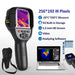The infrared and visible light images blending for effective issue identification