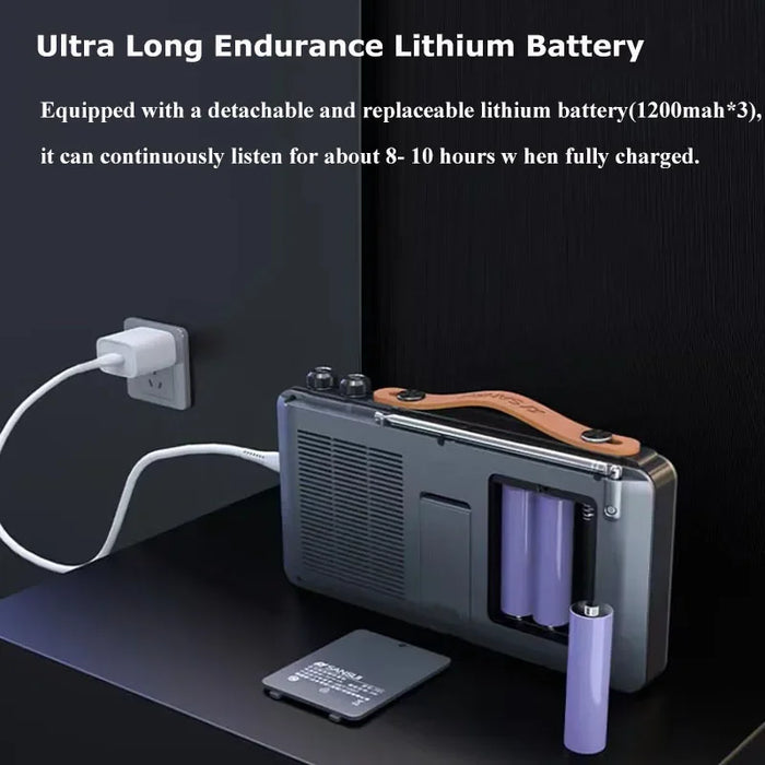 Wireless speaker with 5W rated power and 1080P video format support