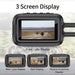 Dual 1080P Motorcycle DVR waterproof dash cam with WiFi and GPS (128GB) rear camera AHD 1080P