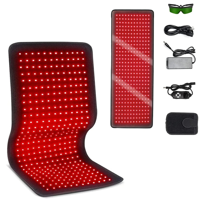 Red and Infrared Therapy Belt for Pain Relief and Muscle Recovery