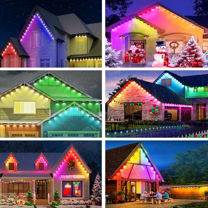 Smart RGBIC Outdoor Lights with WiFi Control