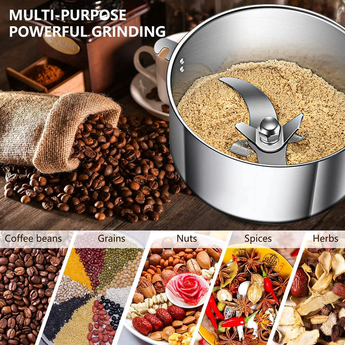 1000g Electric Grain Grinder 220V for Spices and Coffee