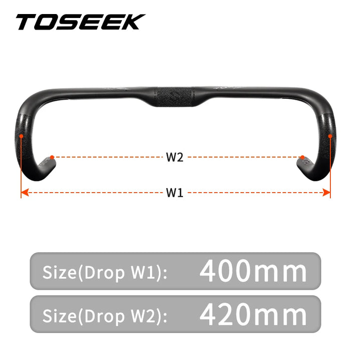 Package contents: 1 x 420mm carbon road handlebar ideal for precision, comfort, and style