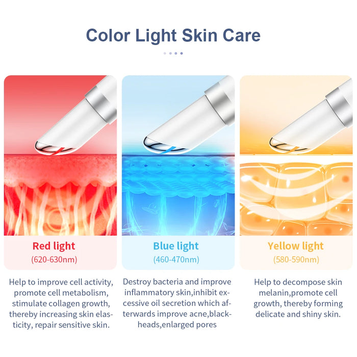 EMS Electric Eye Massager | Microcurrent Skin Lifting & Dark Circle Removal | Hot Vibration