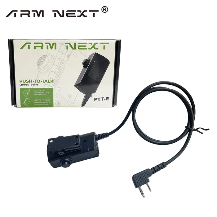 Tactical Headset Set with Kenwood PTT Adapter Green set