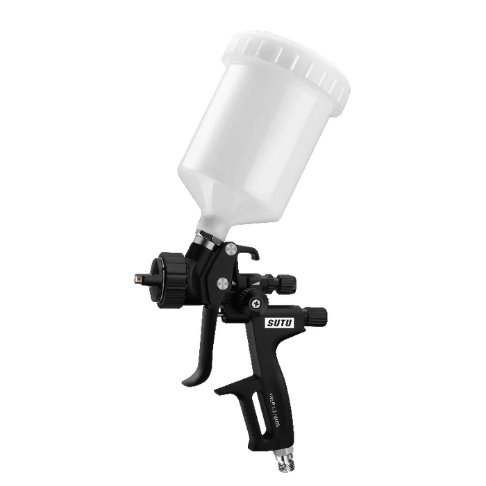 SUTU Spray Gun - Black for Car and Furniture, High Atomization Air Tools
