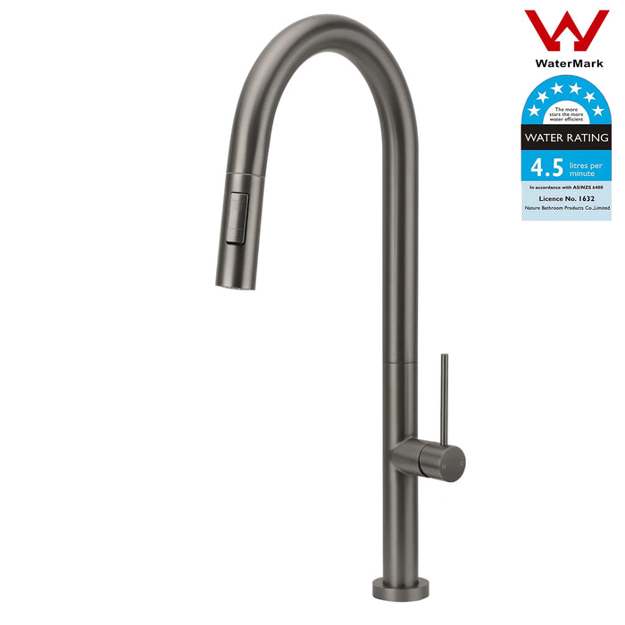 Pull Out Kitchen Mixer Tap with 2-Mode Spray Head