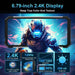 8849 Tank 2 PRO Projector Phone 2.4K Display 12GB 256GB 100MP Camera 23800mAh 120W Dual Sim Android 14 - FLUXA