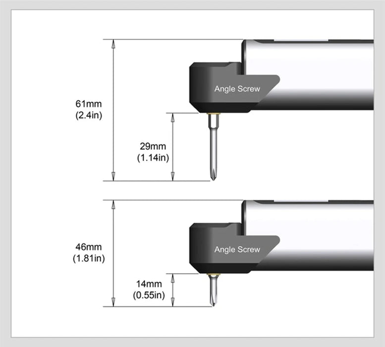 Magnetic Compatibility: Bits are magnetically attached to the screwdriver head, with a magnetizer included for re-magnetizing as needed