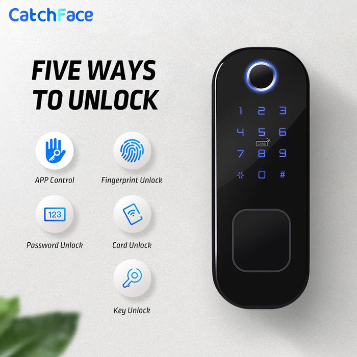 Outdoor Bluetooth Door Lock with Dual System Access