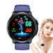 Smart Watch Waterproof Fitness Tracker Sleep Heart Rate Monitor for Men & Women (PURPLE) - FLUXA