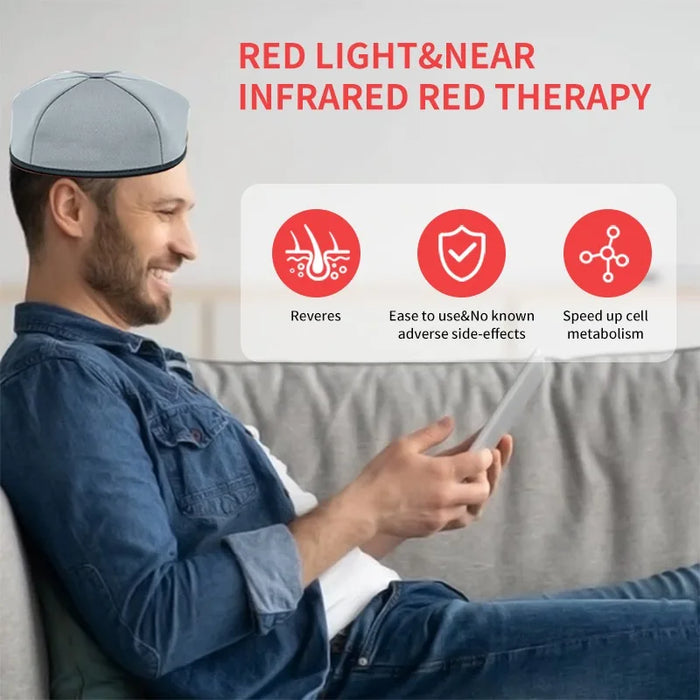 Safe and non-invasive hair care solution with automatic shut-off and adjustable pulse modes