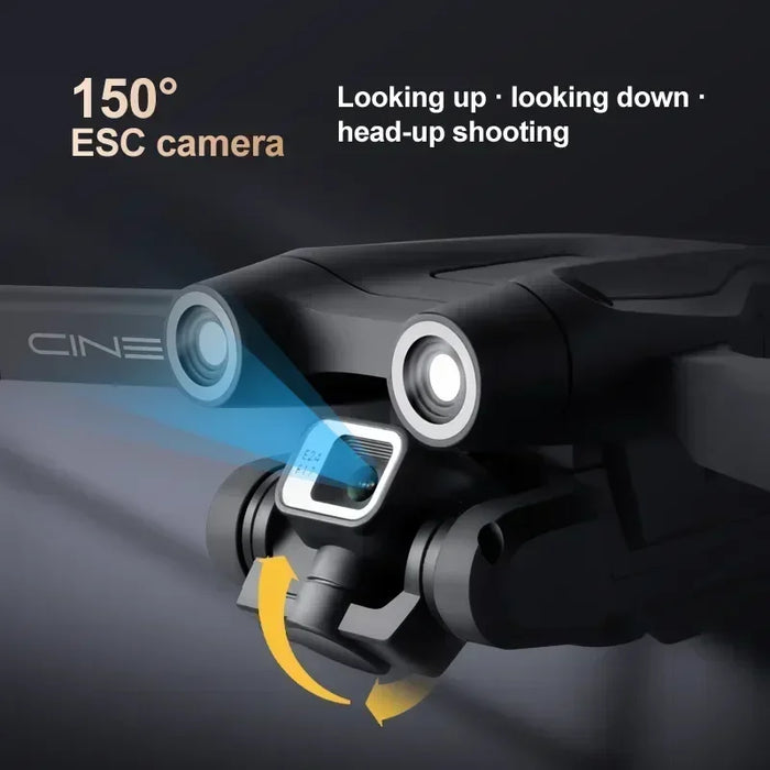 Stable and High-Quality Footage 8K Dual Camera GPS Drone