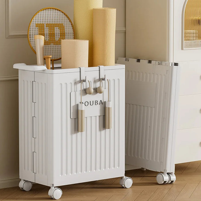 Yoga Mat Storage Basket White
