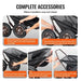 Foldable and portable deer cart for quick storage and transport