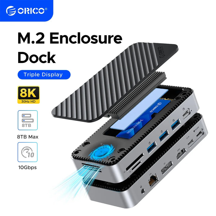 10-in-1 USB-C Docking Station with 4K HDMI