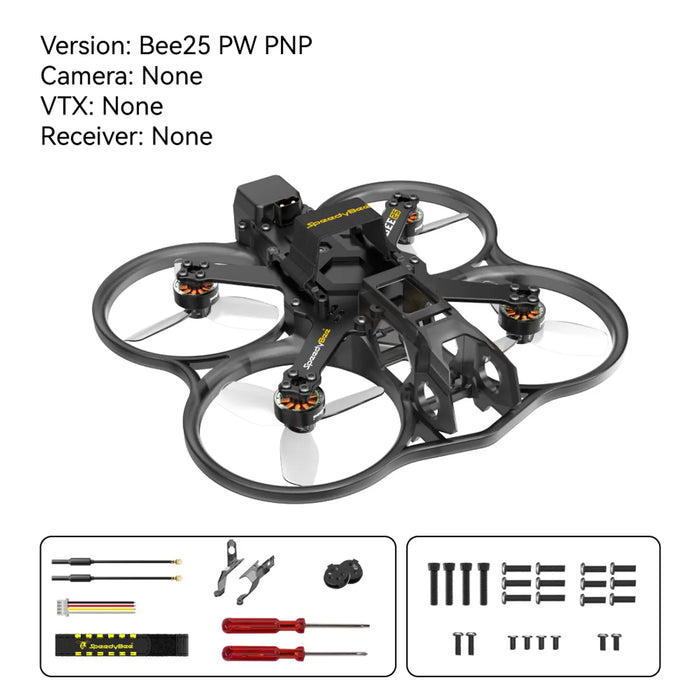 Lightweight 4S Cinewhoop Drone with LED, PNP Ready