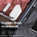 Portable Mini Electric Cordless Iron Rechargeable Dry Wrinkle Remover - White