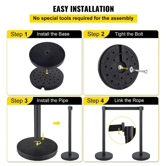Easy to assemble, perfect for high-traffic venues