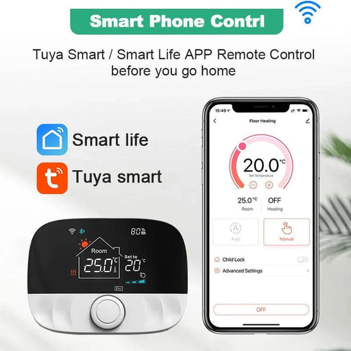 Program temperature settings to save up to 26% on heating costs