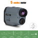 Golf Laser Rangefinder 650M with Slope & Flag-Lock for accurate distance measurement on the golf course