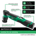 Cordless car polisher 12V mini detailing machine with 1 battery set