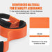  Durable 8ft, 3in width strap with a capacity of up to 46,500 lbs 