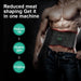 Lightweight and portable abdominal toning belt for home, office, or travel use