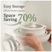 Non-stick coating for healthier cooking and easy cleanup