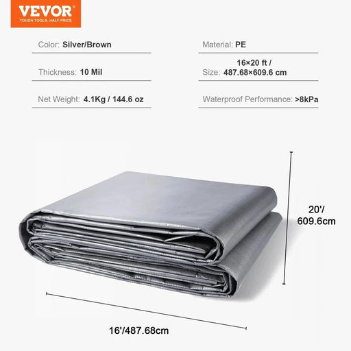 Durable and Versatile Tarp for All-Weather Outdoor Use