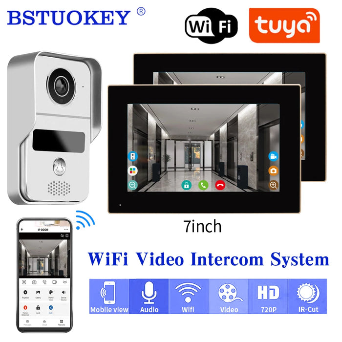 10" Smart Video Doorbell with WiFi and Motion Alerts
